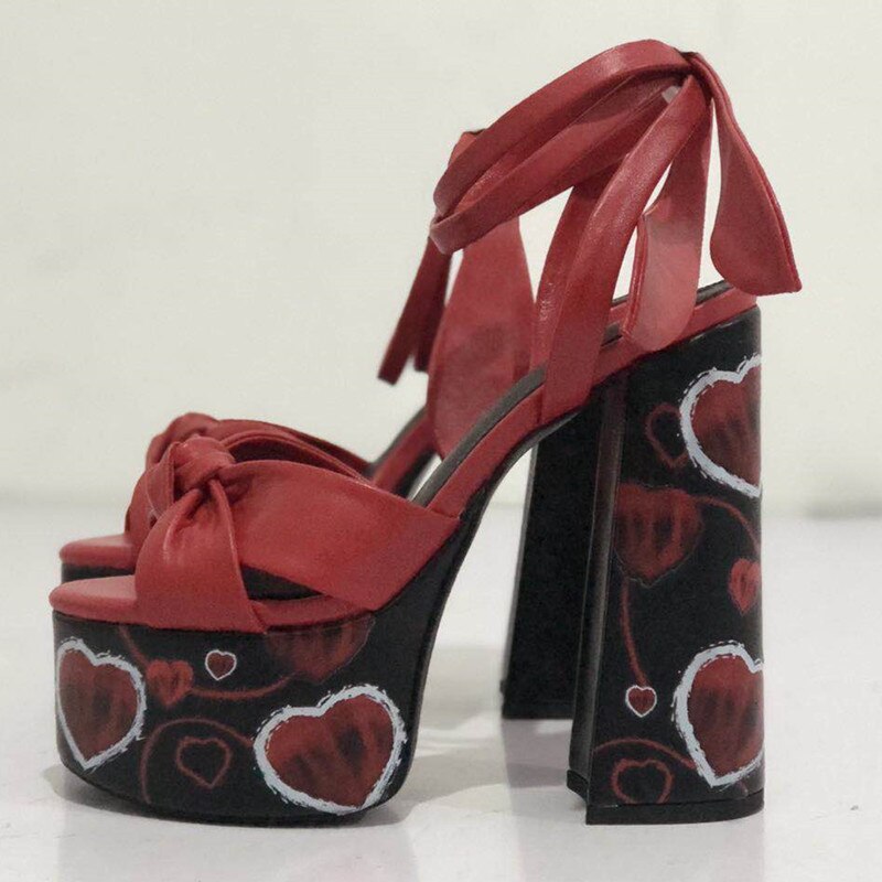 Bolan- the 1970s Glam Rock Inspired Star Studded Platform Shoes 7 Styles Stars Hearts Flowers Solid