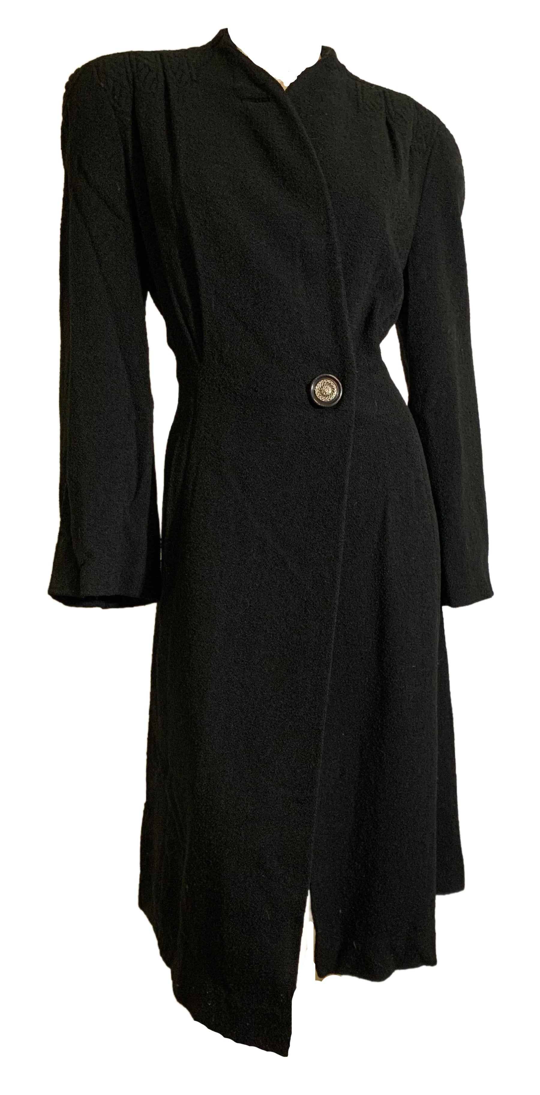 1940s wool hot sale coat