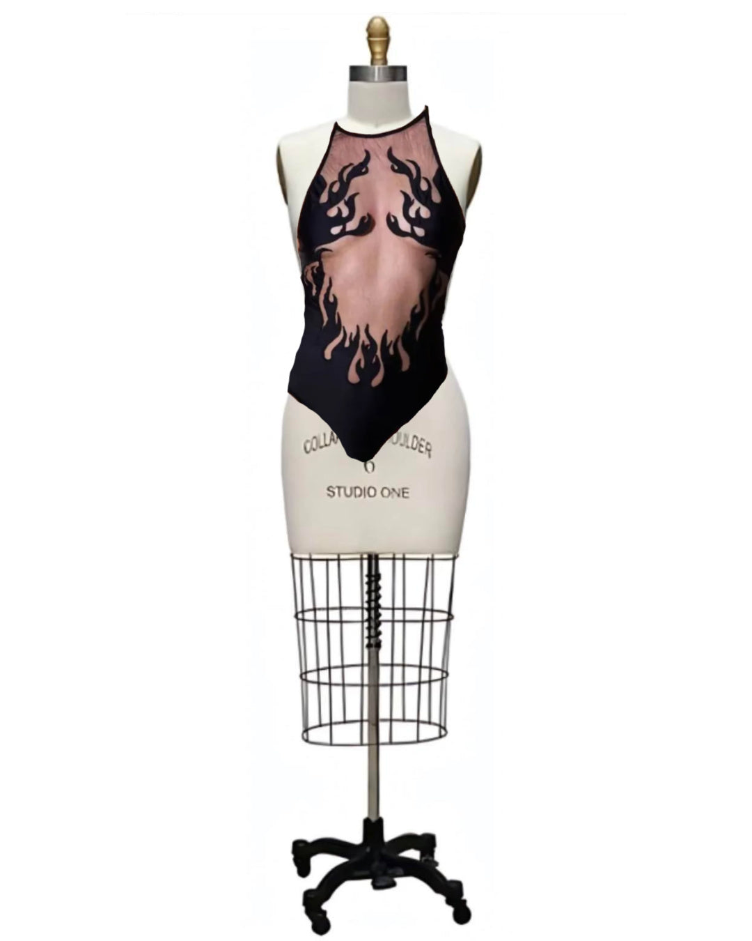 Busted Bra Shop - The Thistle and Spire Smokin' Mirrors Bodysuit