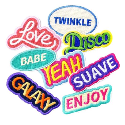 Tagged- the Disco Era Embroidered Patch Collection