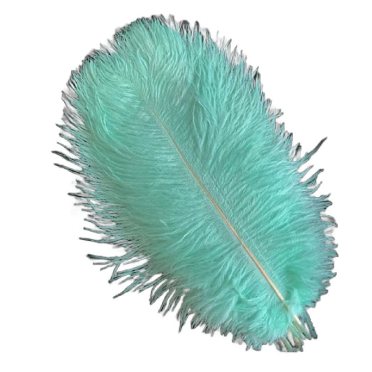 Joanna- the 13" Ostrich Feather Head Piece 20 Colors