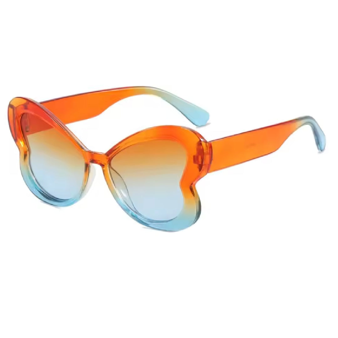 Jenna- the Gradient Lens Butterfly Frame Sunglasses 8 Colors