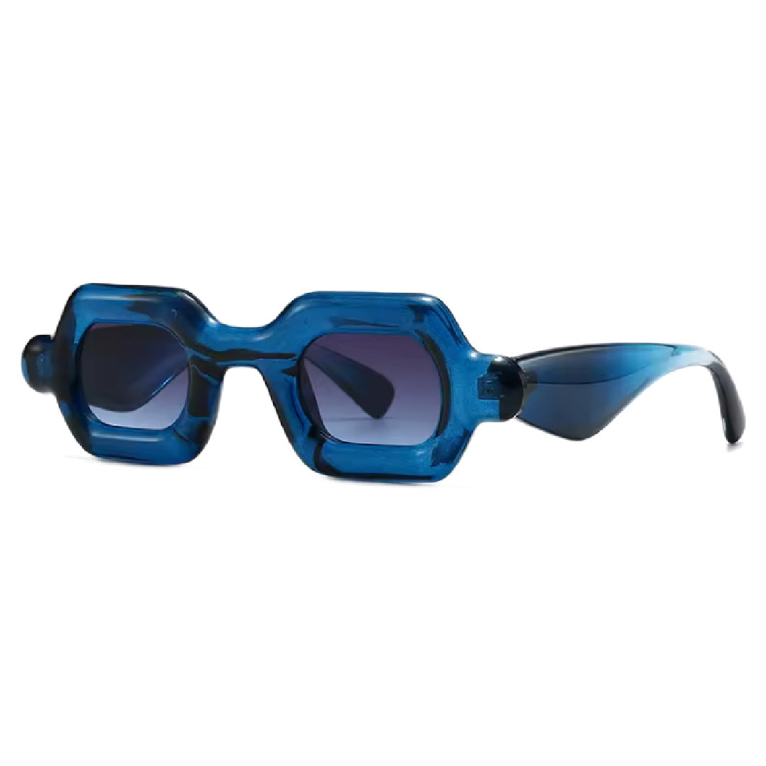 Darlene- the Thick Frame Rocker Chic Sunglasses 7 Colors