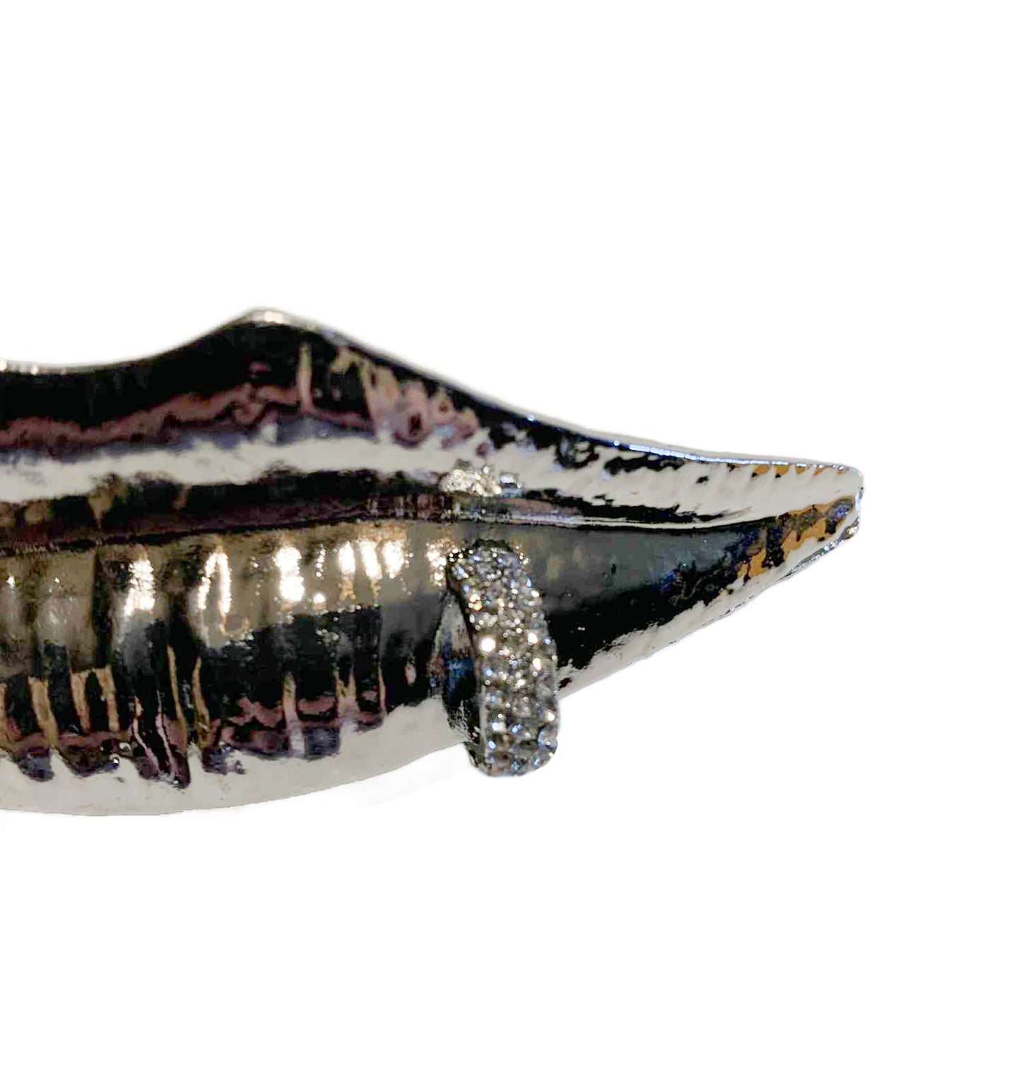 Mae-Surrealist 4.5" Double Wide Lip Ring with Piercing 2 Colors