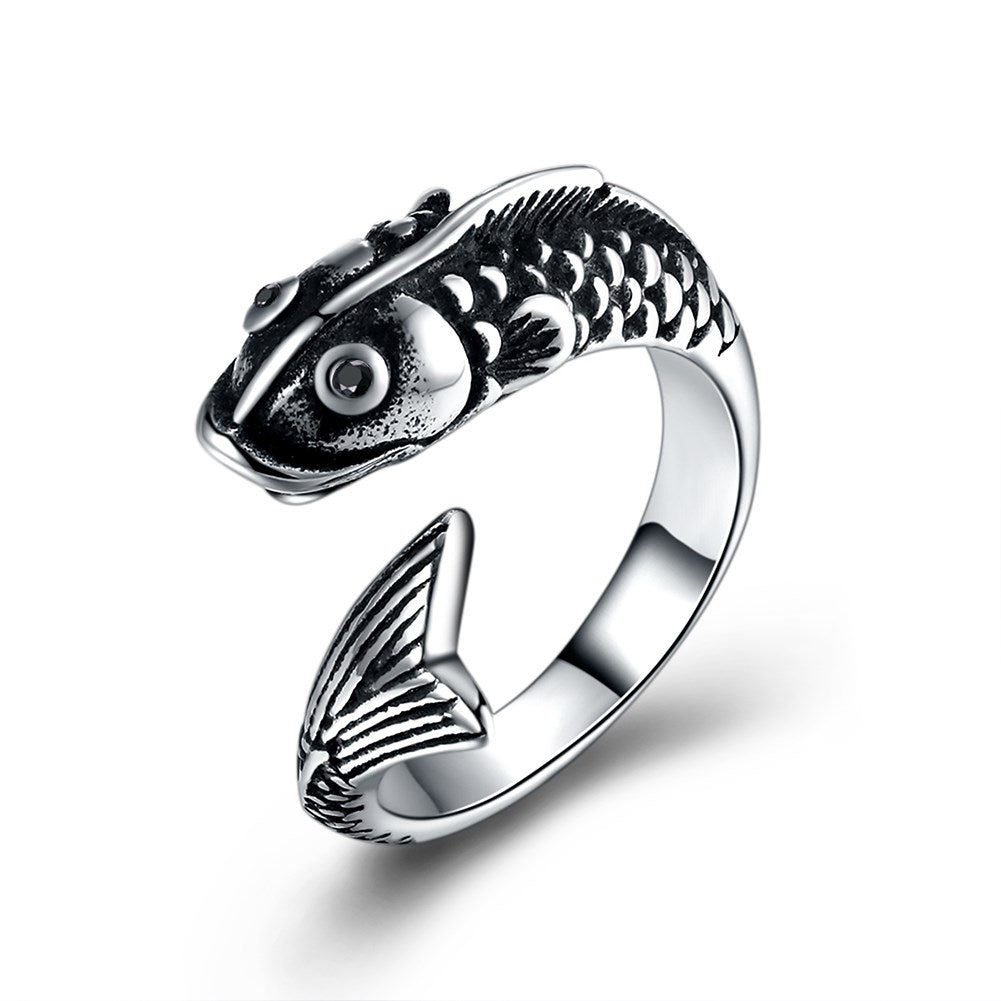 Koi Fish Japanese Wrap Ring