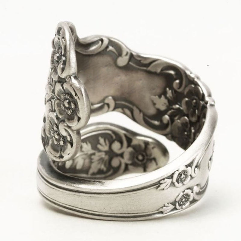 Elegant Victorian Style Spoon Ring