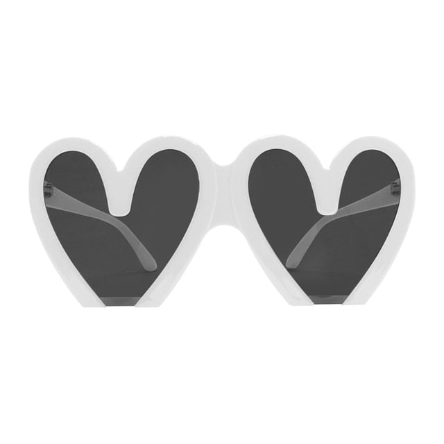 Halfhearted- the Half Heart Frame Sunglasses 7 Colors