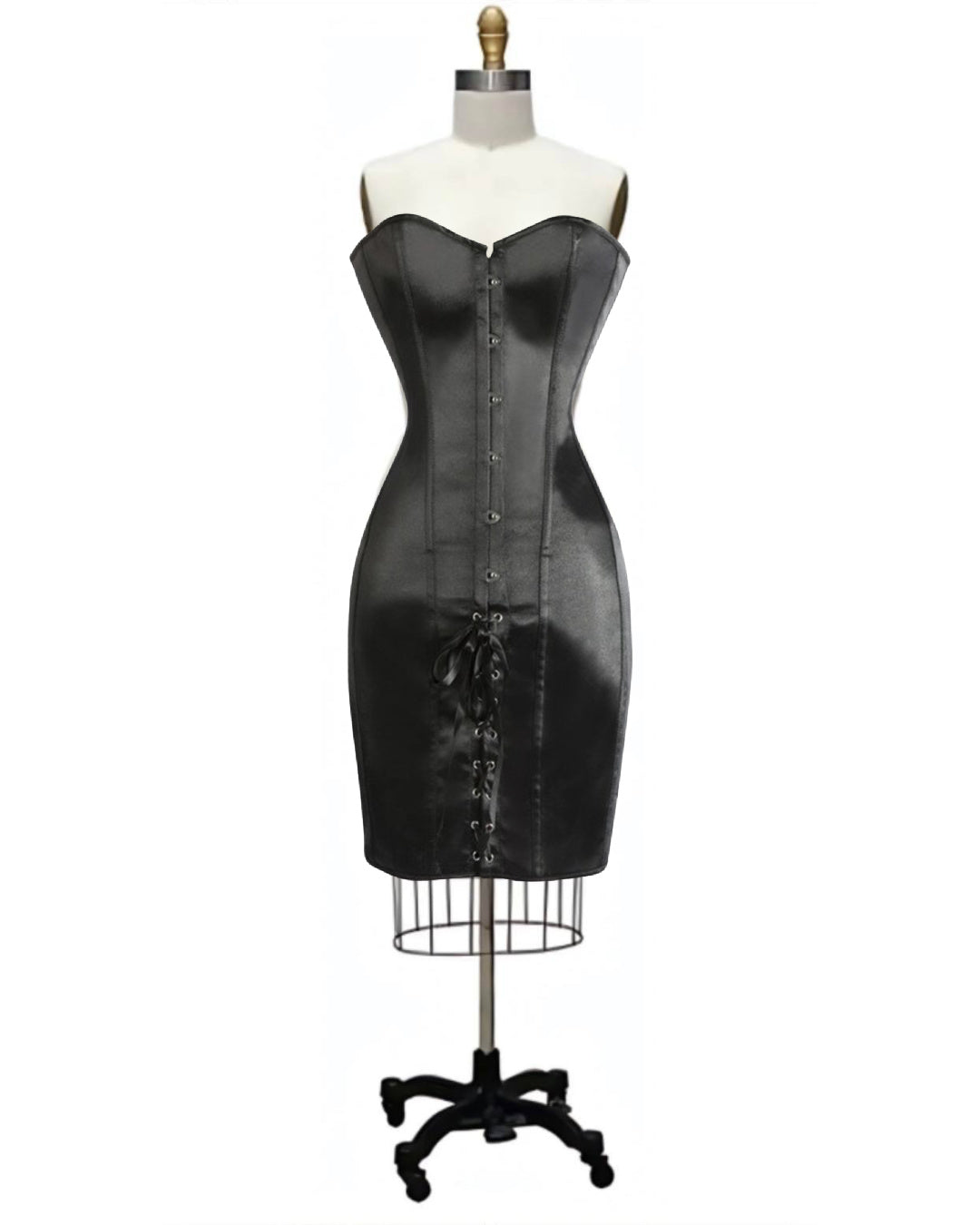 Bettie- the Strapless Corset Dress L / Black Bettie- the Strapless Corset Dress L / Black