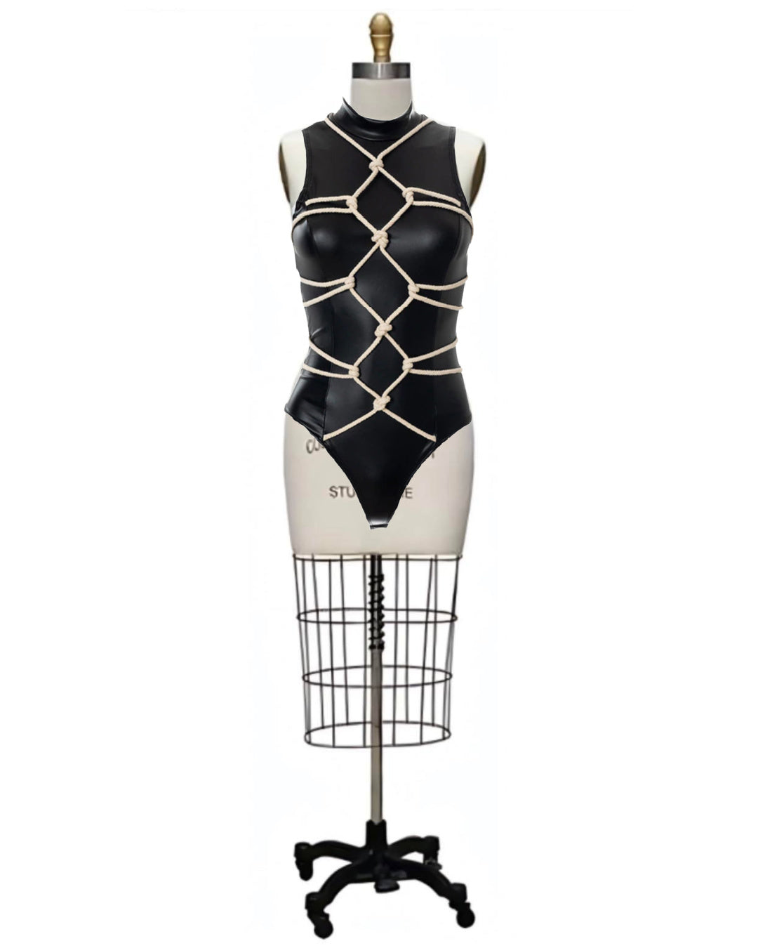Ropes- the Rope Wrapped Black Bodysuit – Dorothea's Closet Vintage