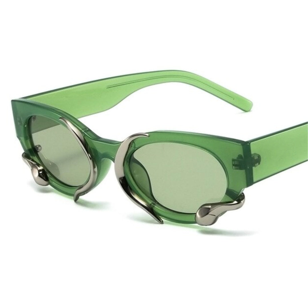 Slithereen- the Serpent Wrapped Cat Eye Sunglasses