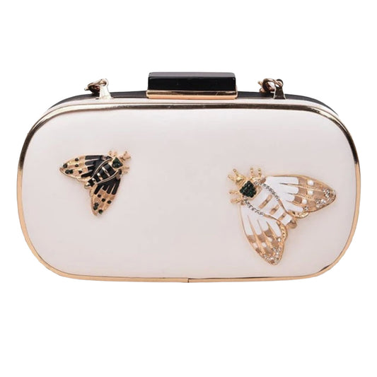 Flight- the Moth Bejeweled Evening Bag 4 Colors