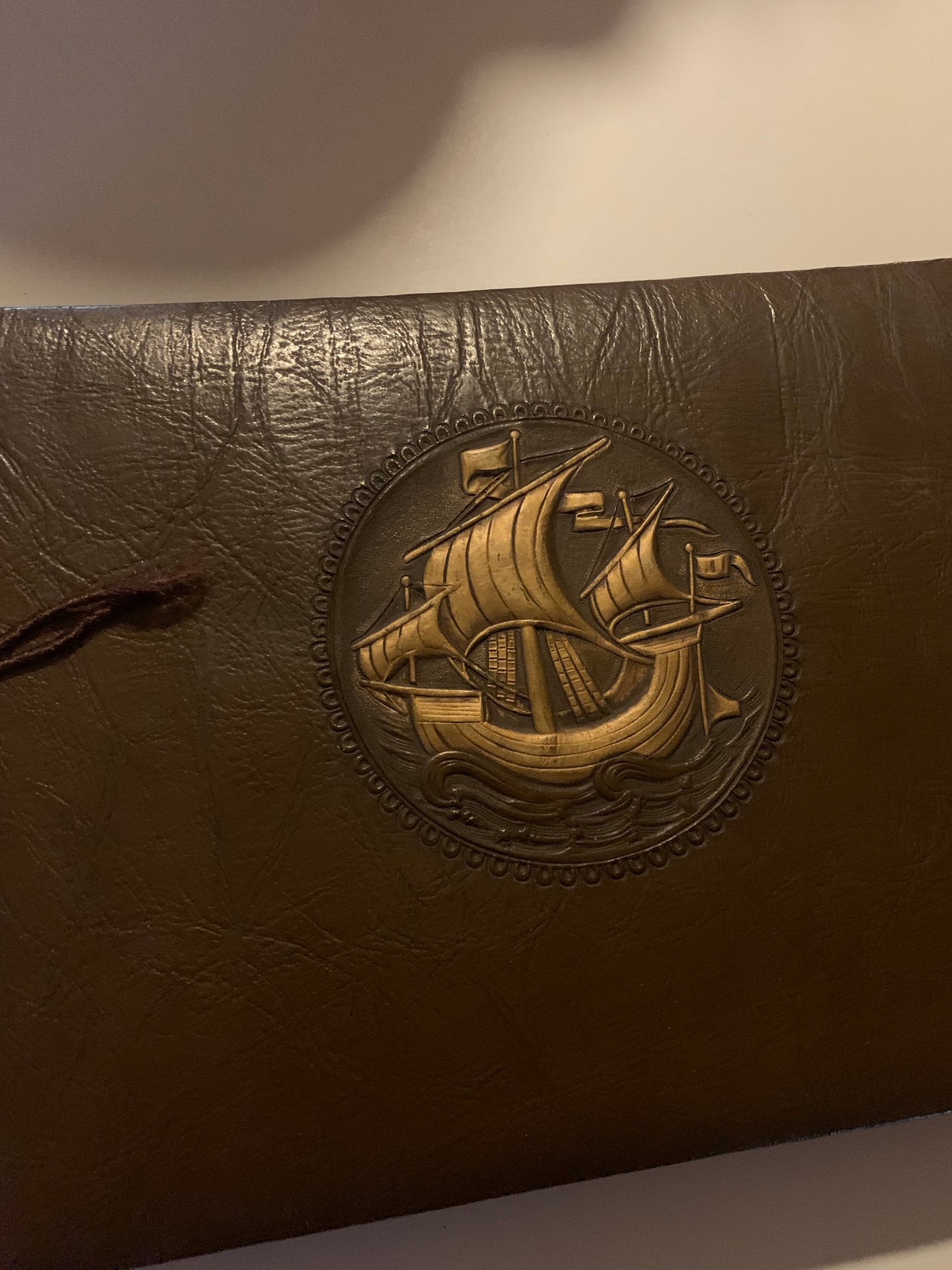 WWII Mlitary Photo Album No Photos 1940s