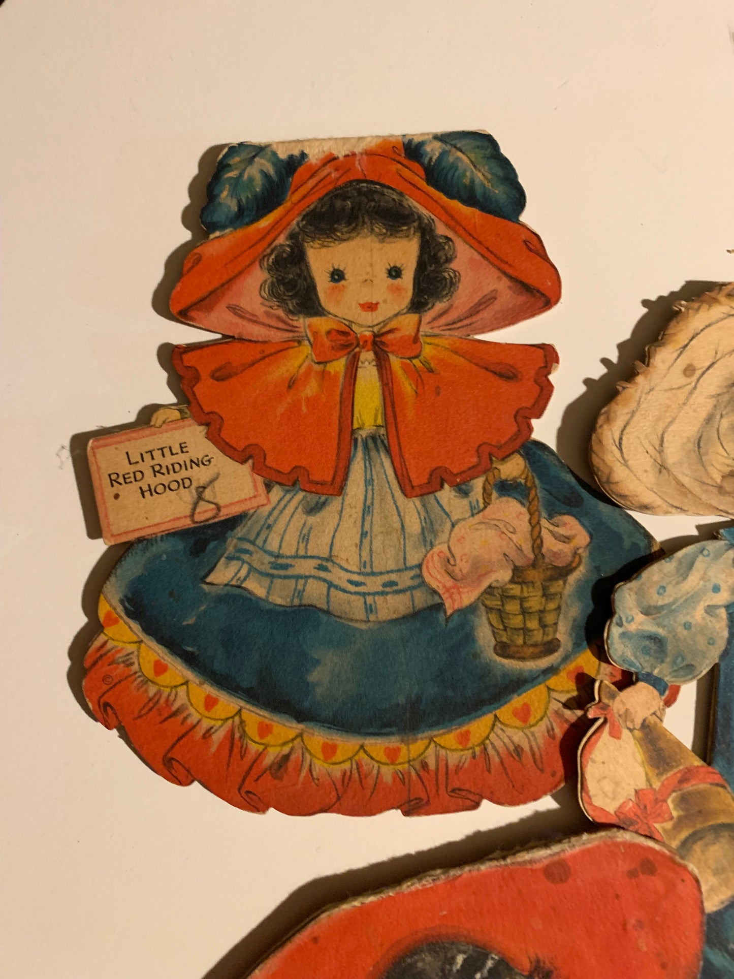 Hallmark Land of Make Believe and Dolls of the Nations Cards Set 8 1940s