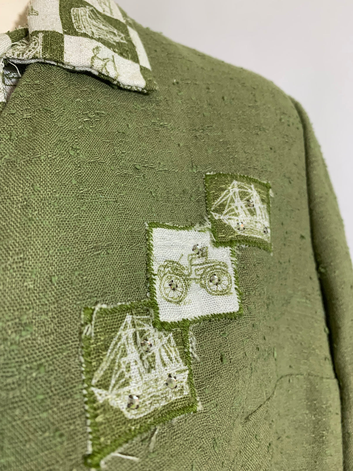 Collins Jacket in Vintage Sage main image 0