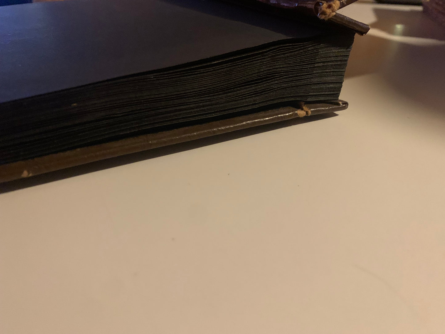 WWII Mlitary Photo Album No Photos 1940s