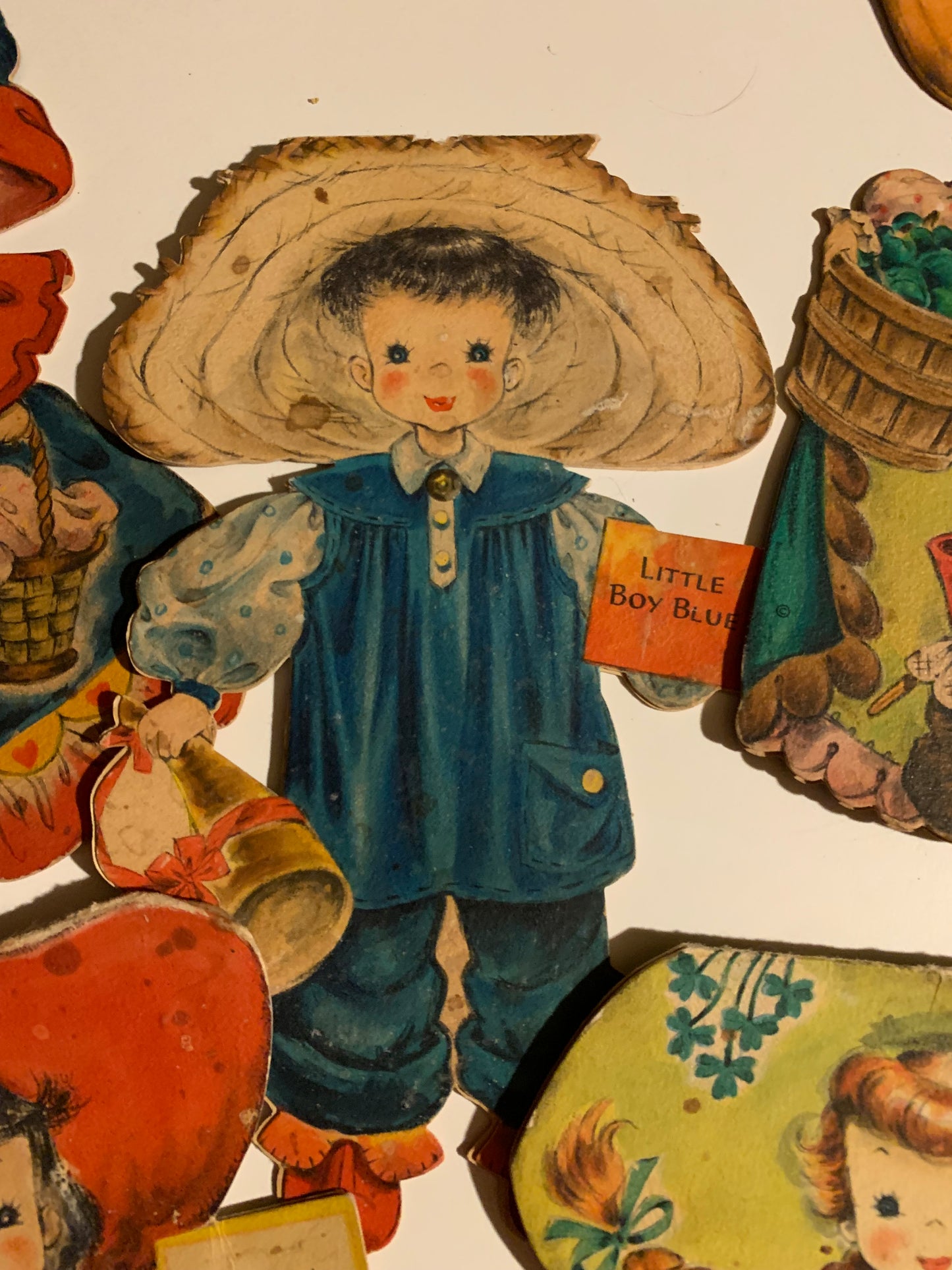 Hallmark Land of Make Believe and Dolls of the Nations Cards Set 8 1940s