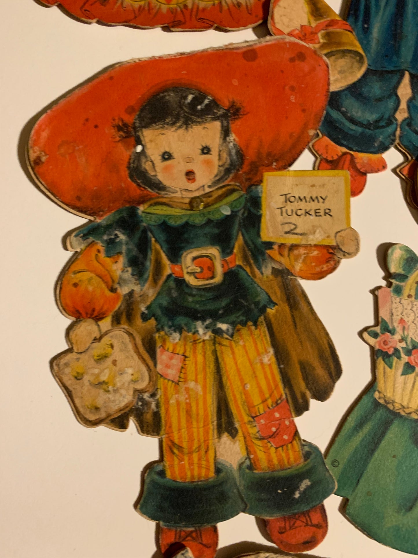 Hallmark Land of Make Believe and Dolls of the Nations Cards Set 8 1940s