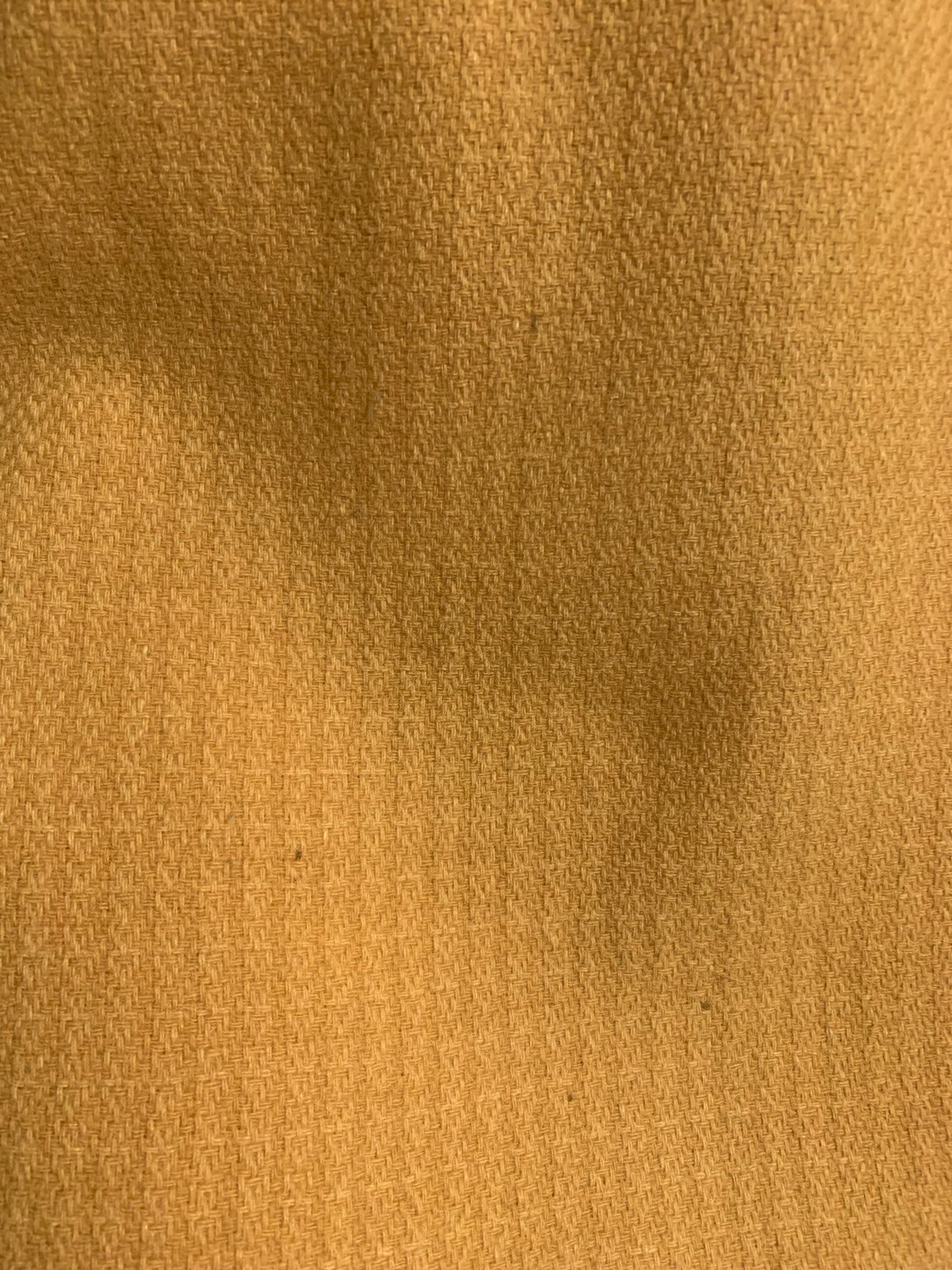 Sunflower Yellow Wool Pencil Skirt circa 1960s