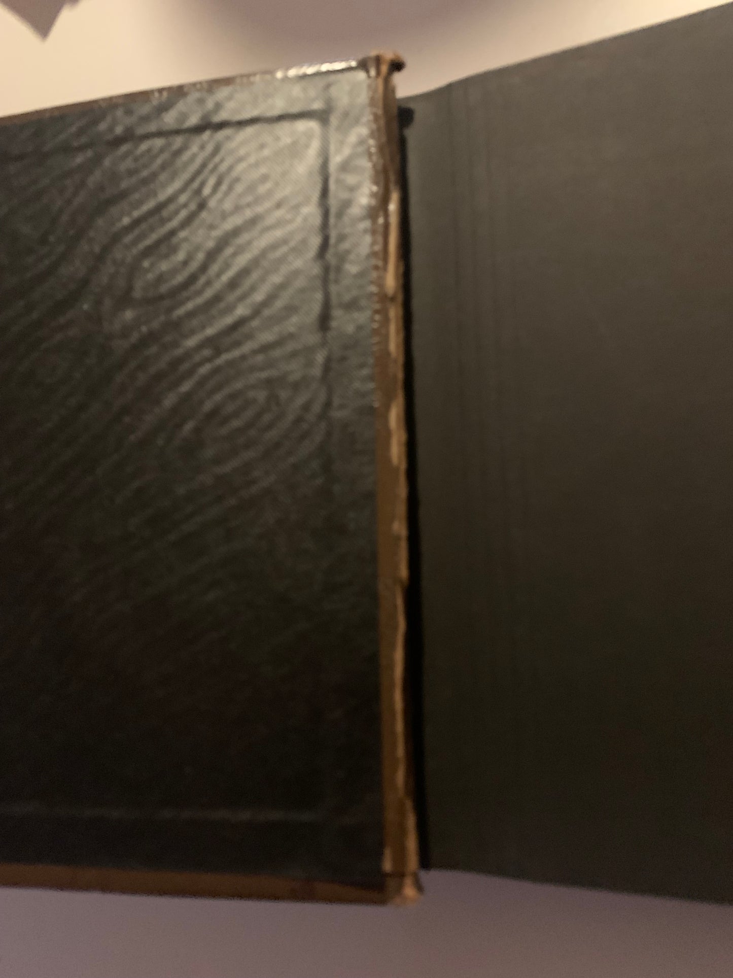 WWII Mlitary Photo Album No Photos 1940s