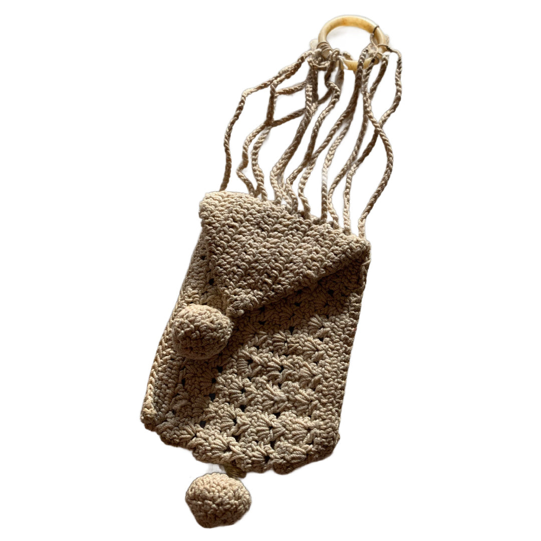 Dainty Ivory Crochet Reticule Bag circa 1890s – Dorothea's Closet Vintage
