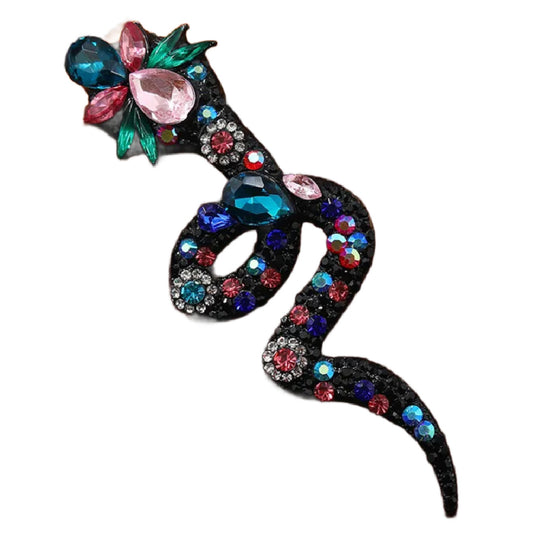 Slither- the Bejeweled Snake Brooch