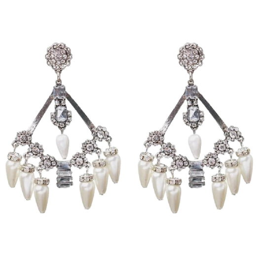 Chandelier- the Rhinestone Chandelier Dangle Statement Earring Collection 10 Styles