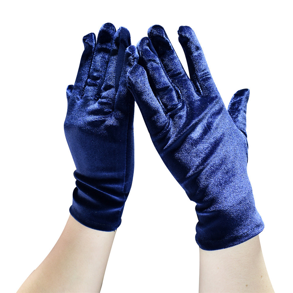 Posh- the Velvet Wrist Length Gloves