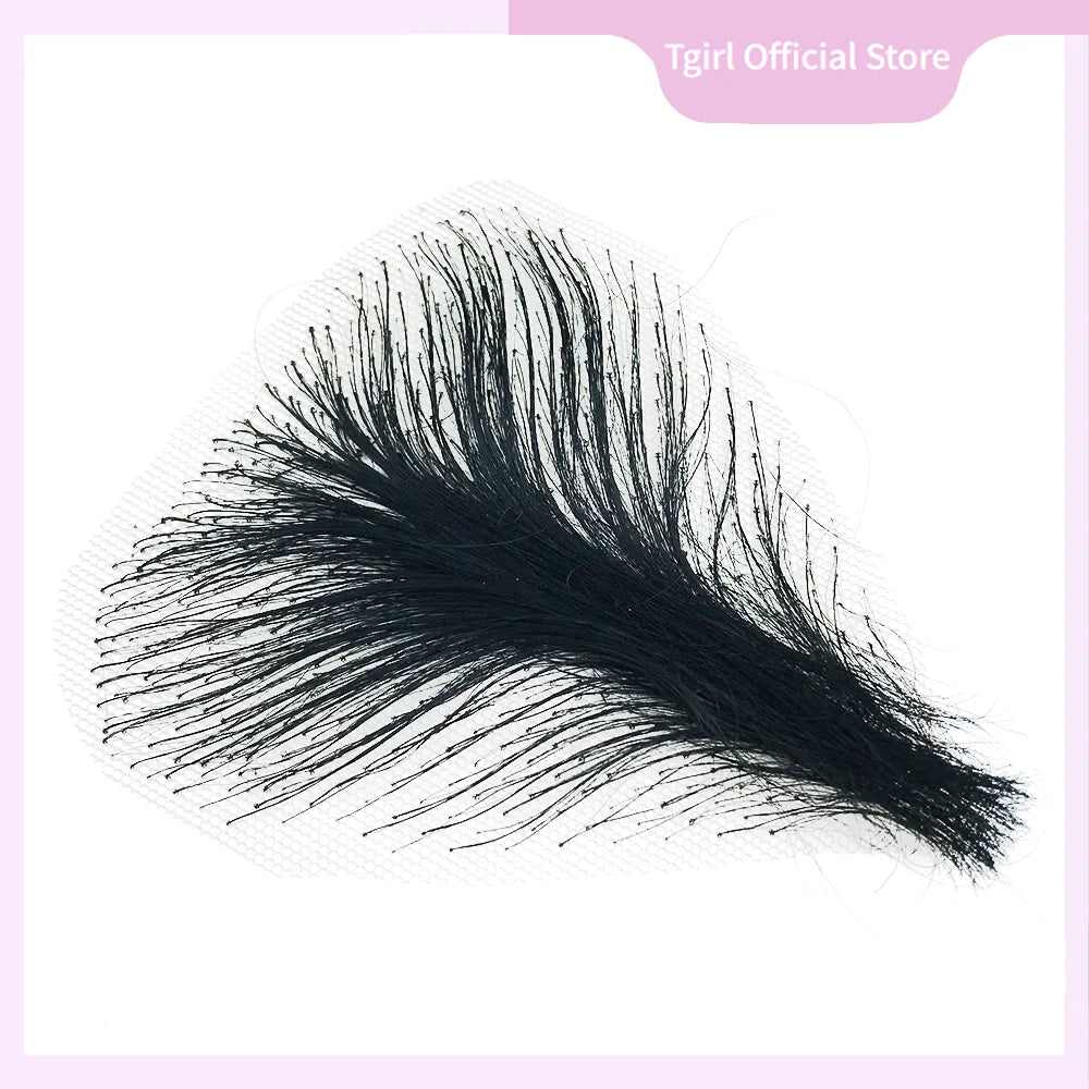 Tgirl Fake Merkin Pubic Hair for Silicone Sex Doll Private Use Pubic Wig Body Hair Sex Accessories High Temperature Wire Costume