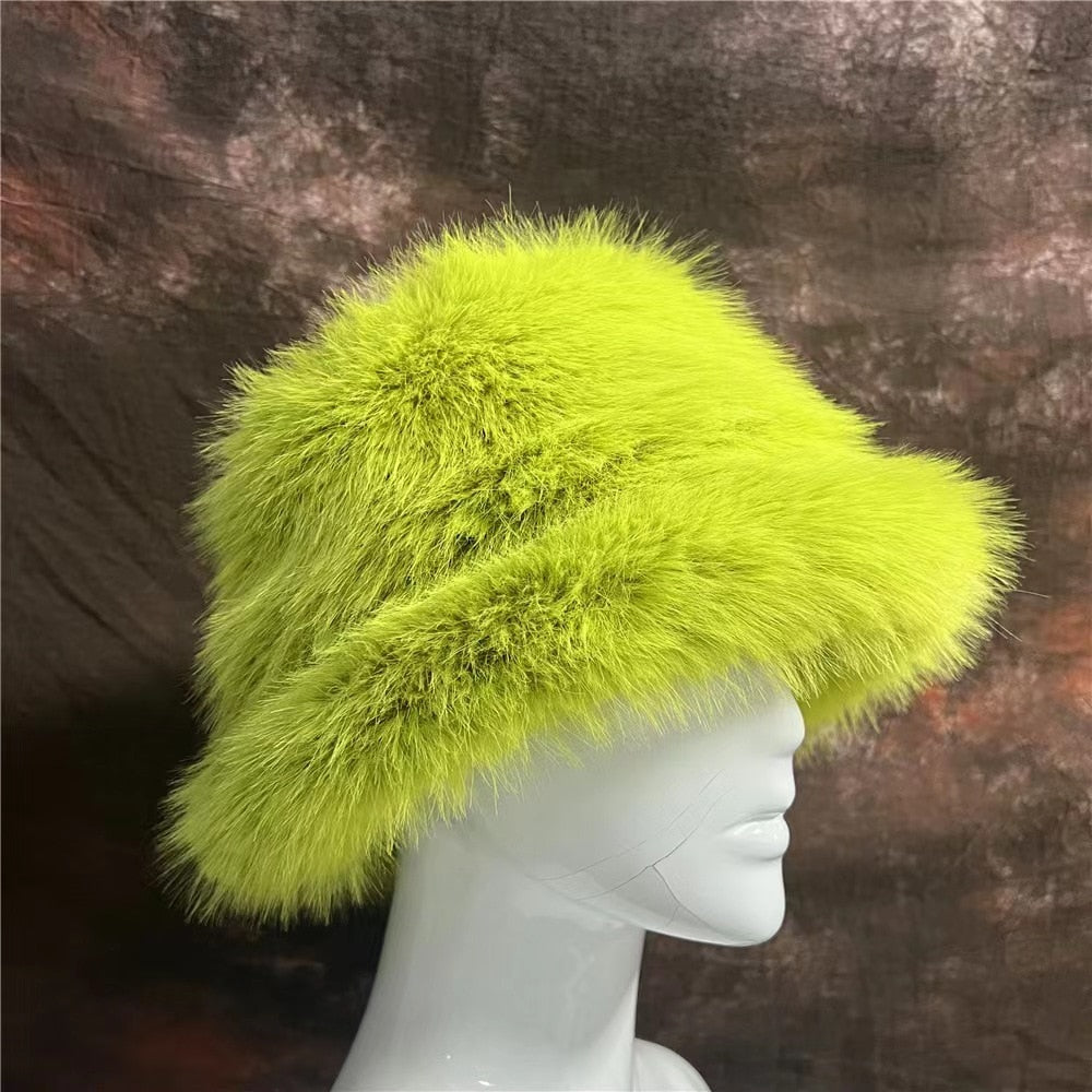 Muppet- the Faux Fur Shaggy Bucket Hat 15 Colors – Dorothea's