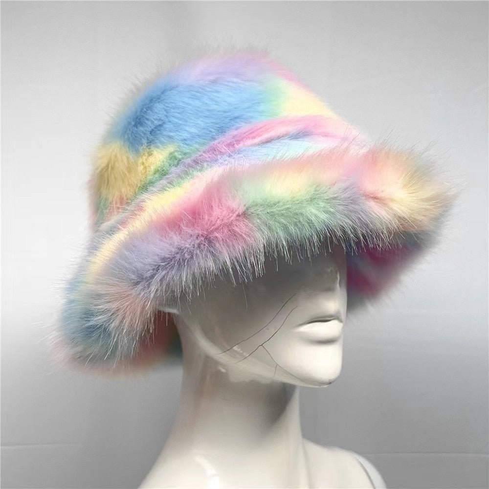 Muppet- the Faux Fur Shaggy Bucket Hat 15 Colors – Dorothea's