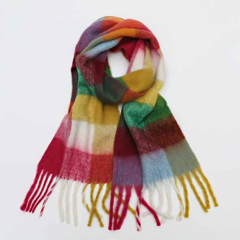 Woodsy- the Fringed Winter Scarf Collection