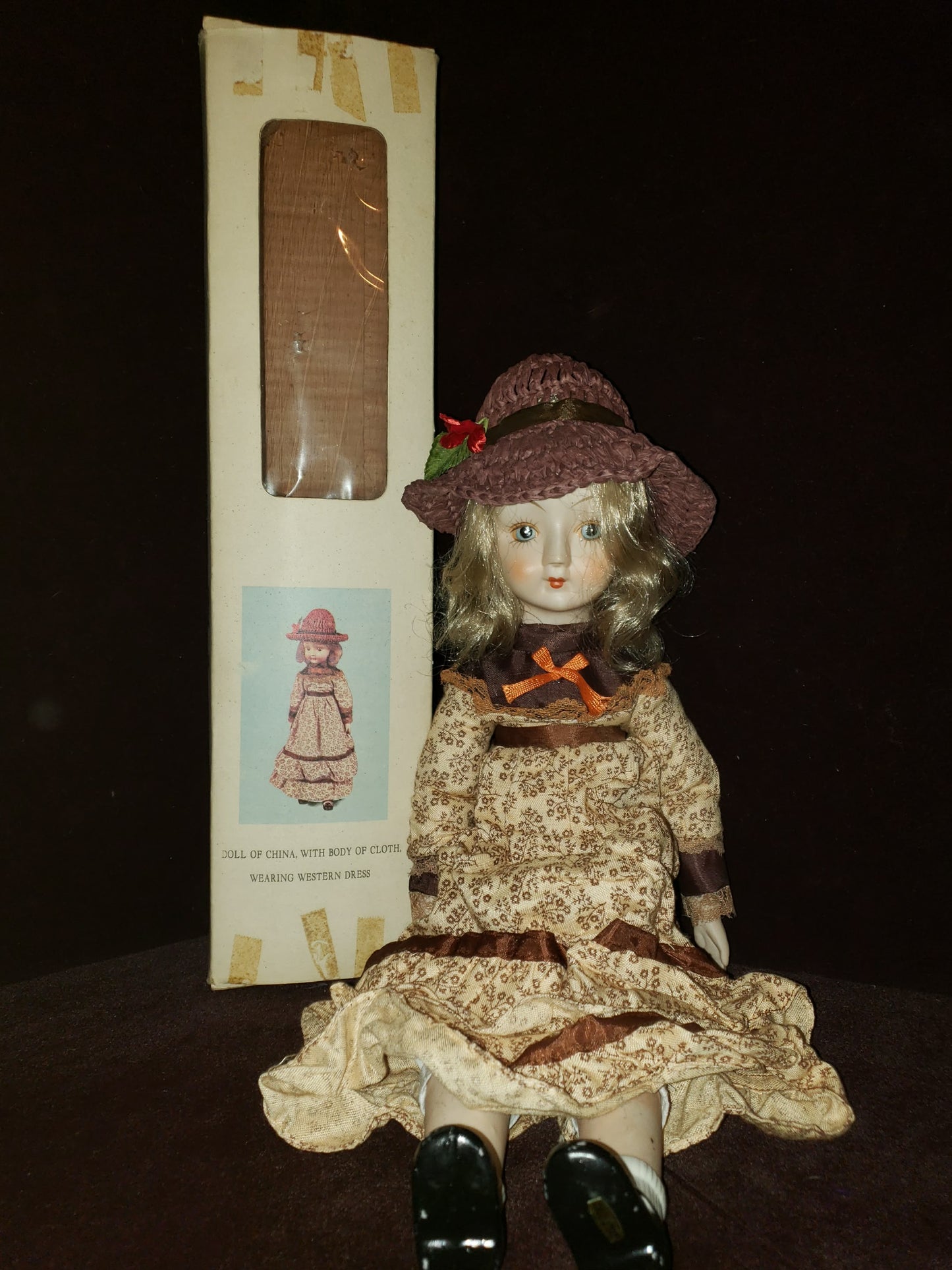 1980s Holly Hobbie Inspired Doll