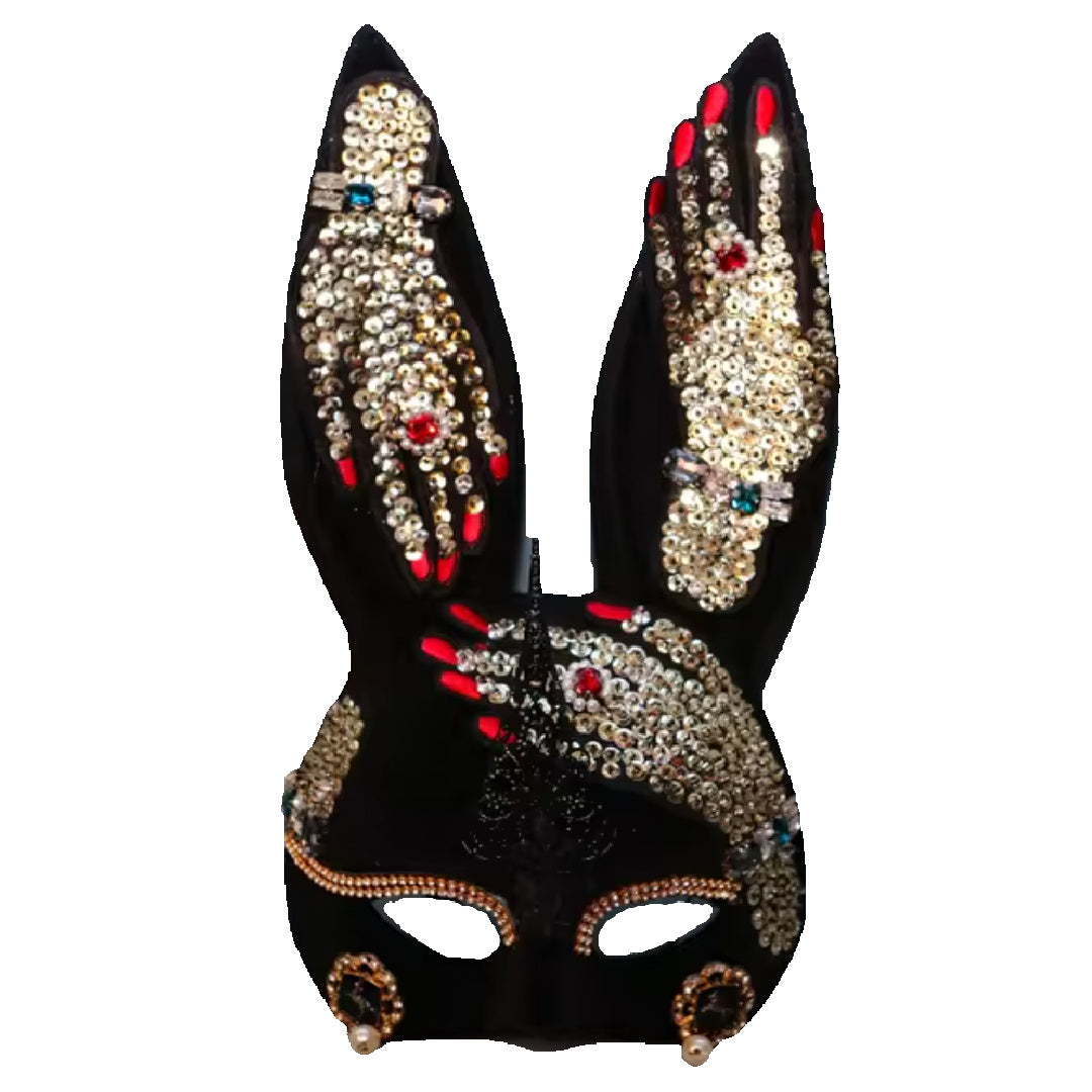 Lady Bunny- the Luxe Bunny Ears Mask Collection 4 Styles