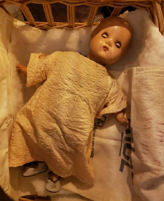 3 Composite  Antique Doll Friends