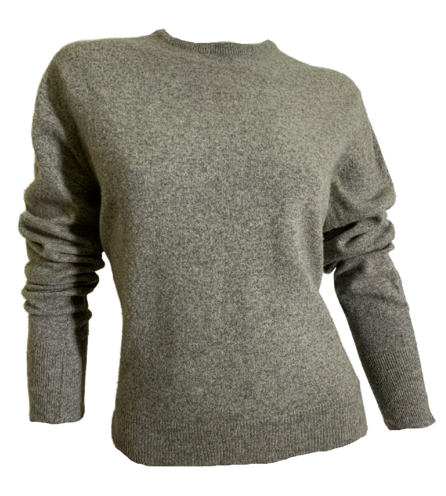 Heathered Grey Long Sleeved Sweater circa 1960s