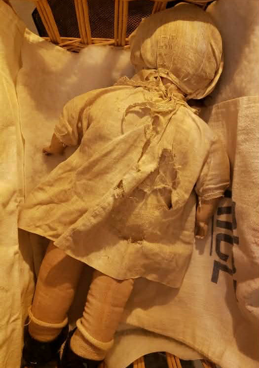 3 Composite  Antique Doll Friends