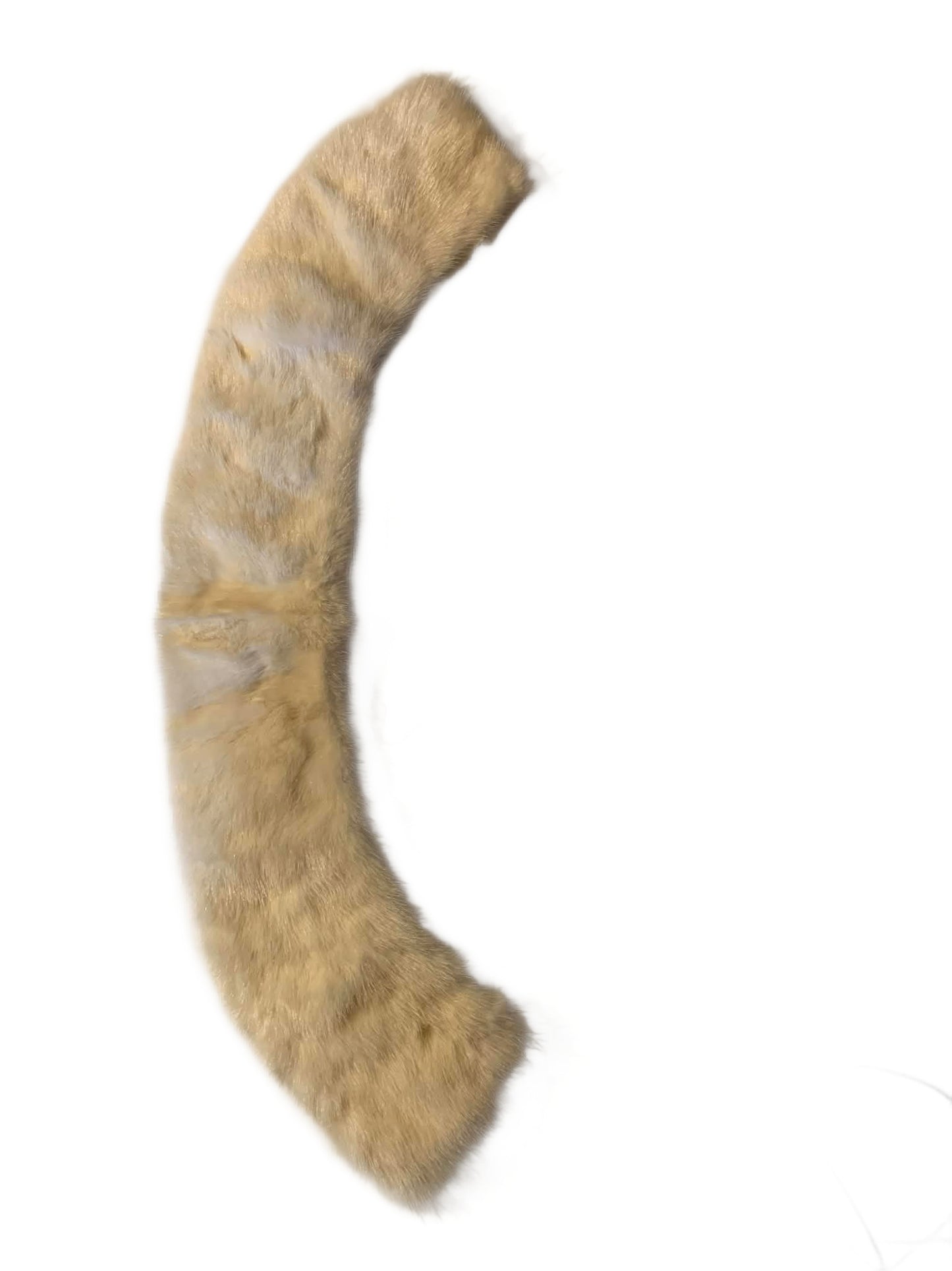 Winter White Genuine Mink Collar circa 1960s