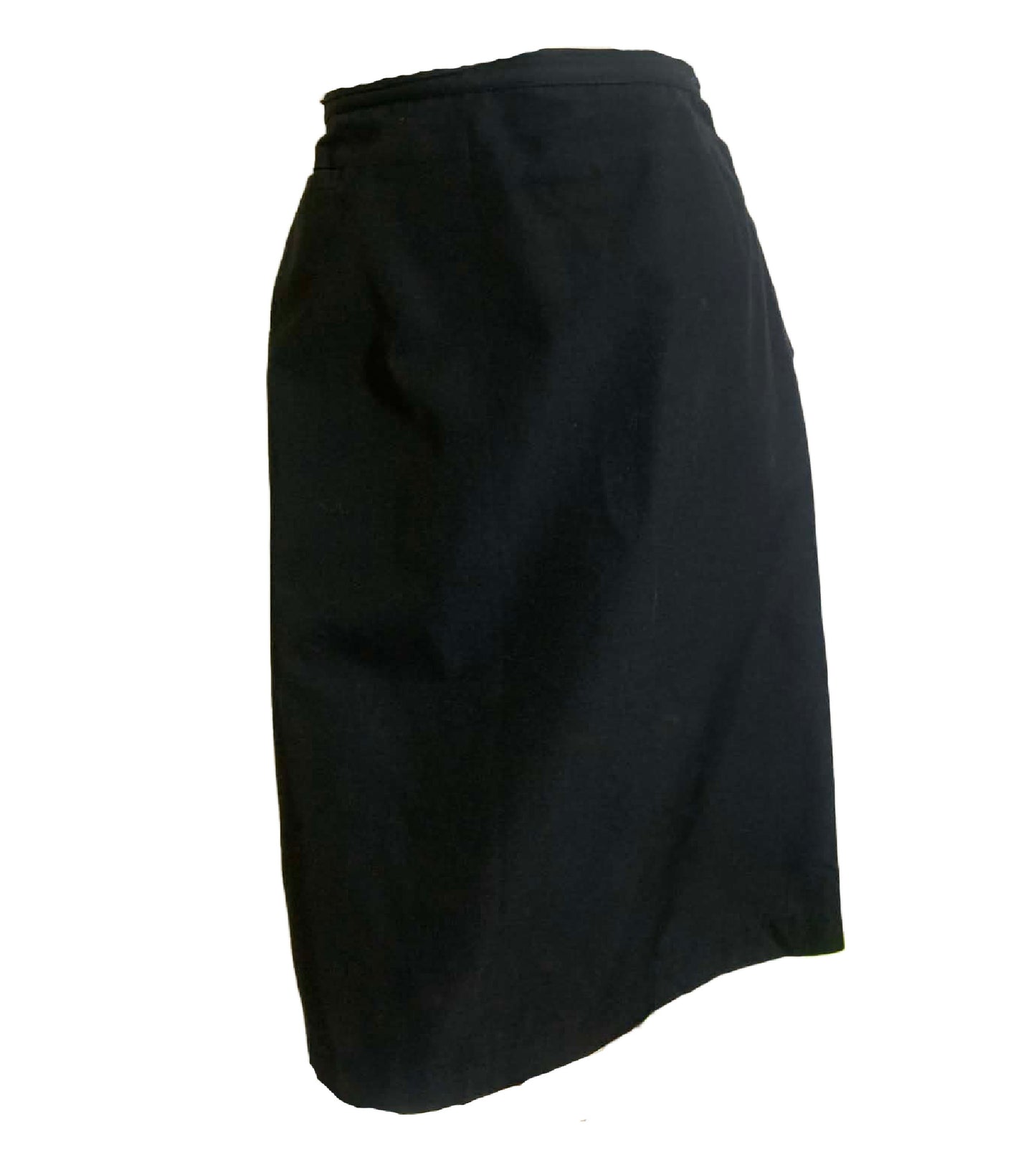 Navy Blue Cotton Skirt circa 1960s