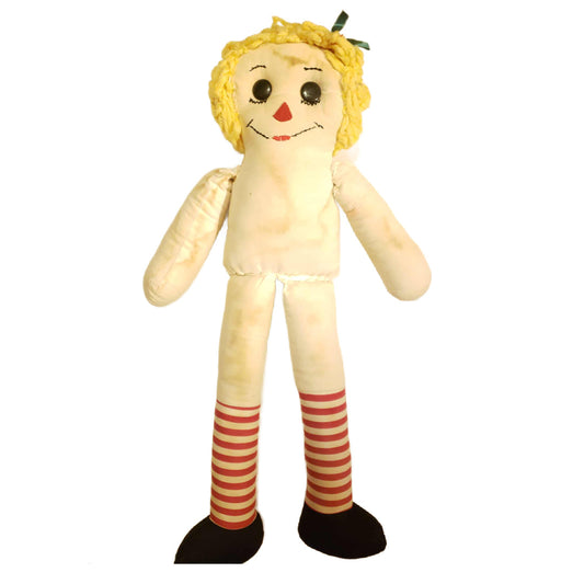 Blonde 1950s Raggedy Ann Doll