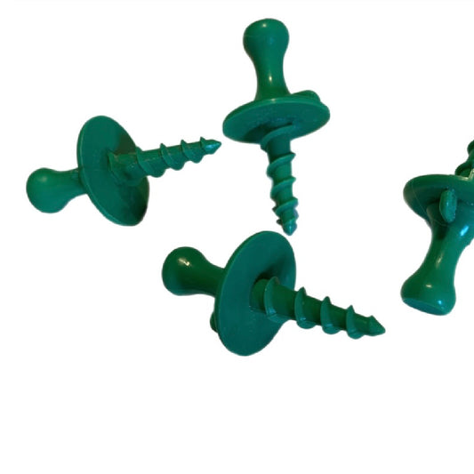 Green Screws Plastic Corn Holders 1960s