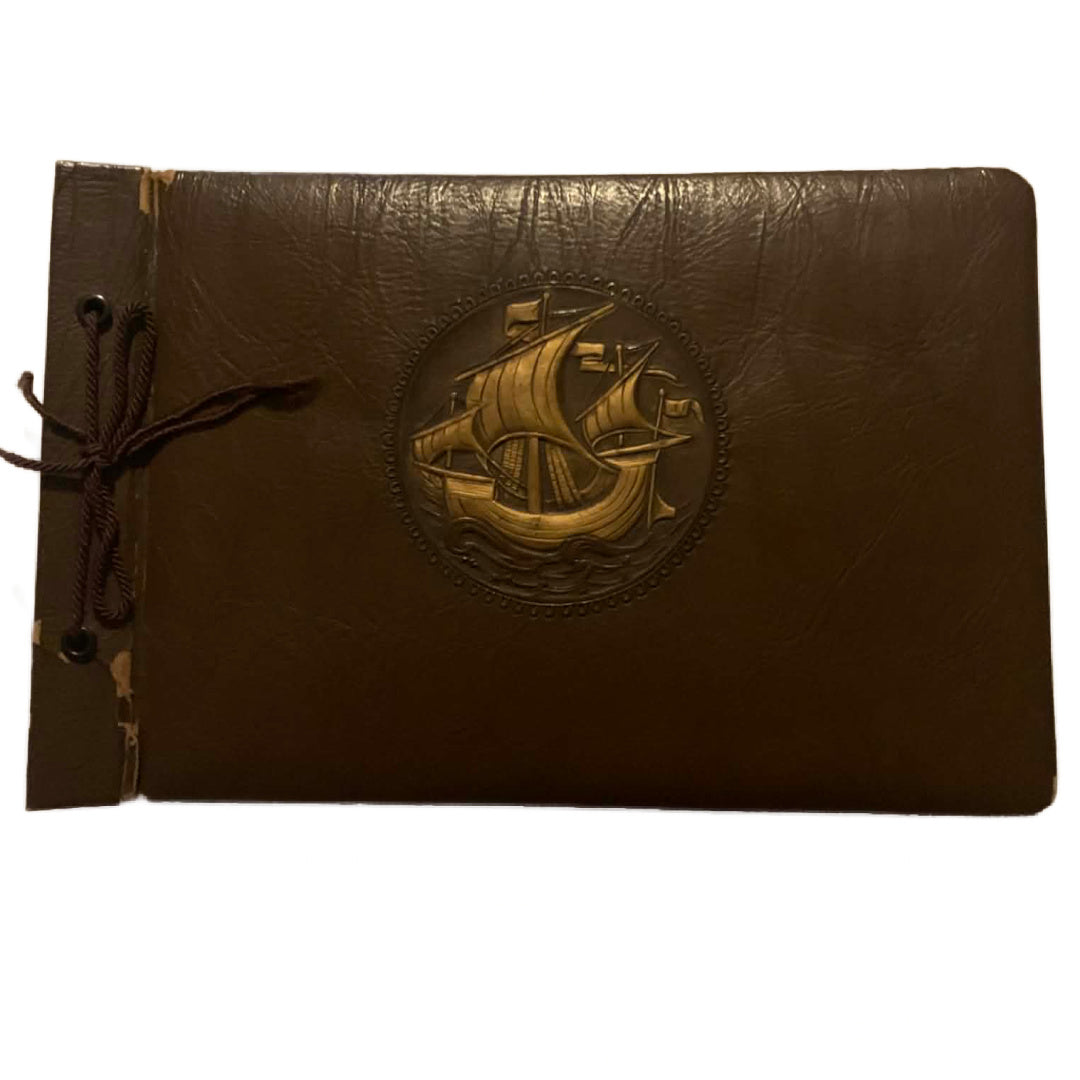 WWII Mlitary Photo Album No Photos 1940s