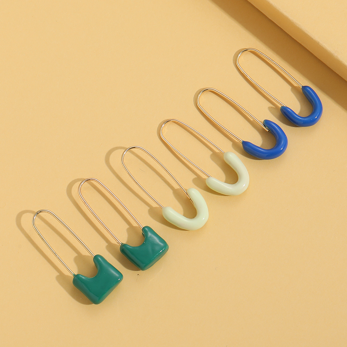 Retro Paper Clip Earrings