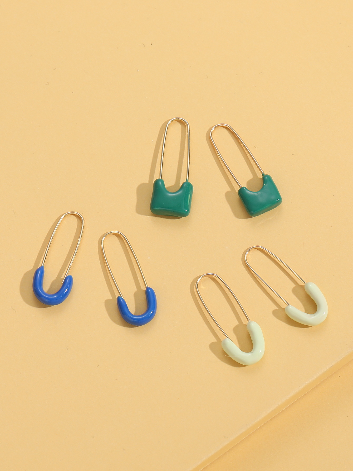 Retro Paper Clip Earrings