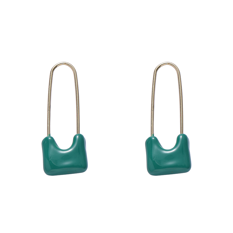 Retro Paper Clip Earrings