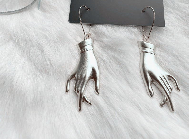Ladyfingers- the Victorian Inspired Hand Dangle Earrings