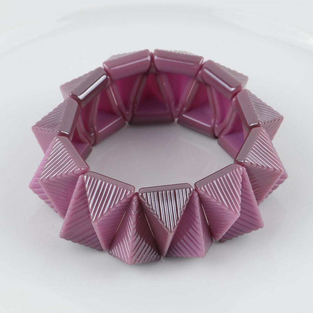 Plastic stretch bracelets hotsell
