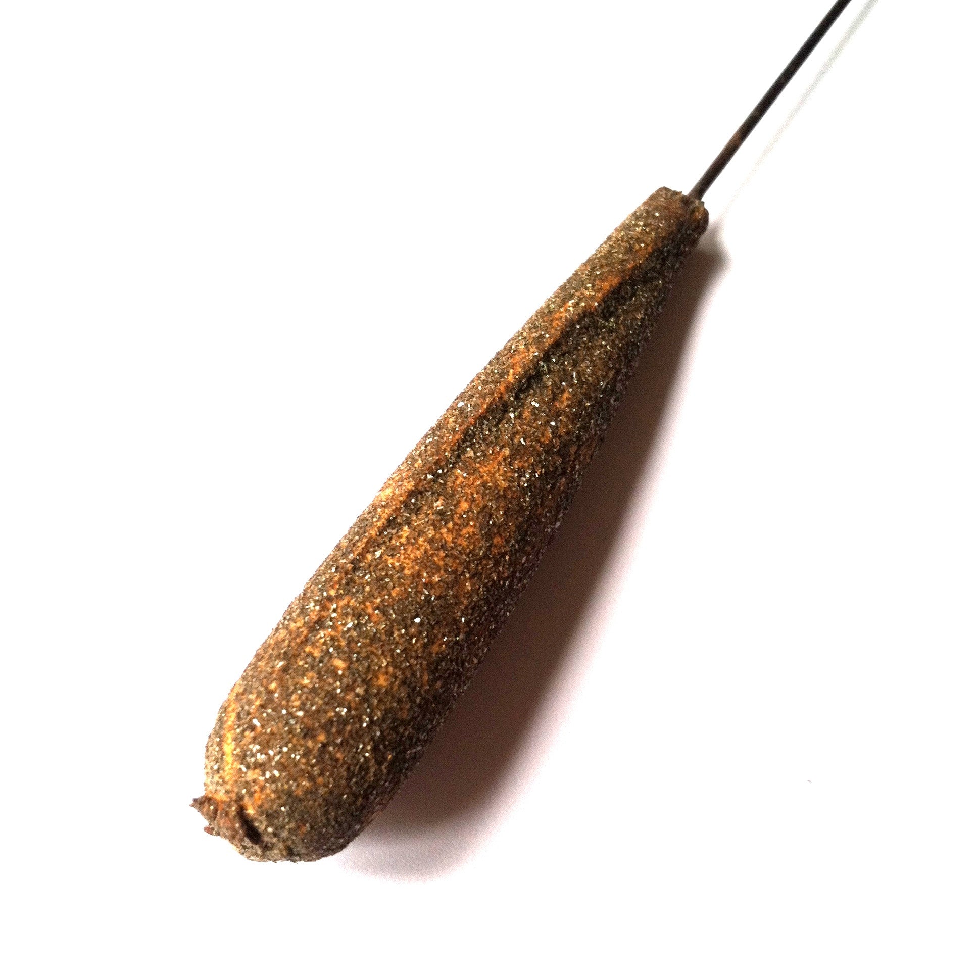 Glittery Cattail Tipped Hat Pin circa Early 1900s