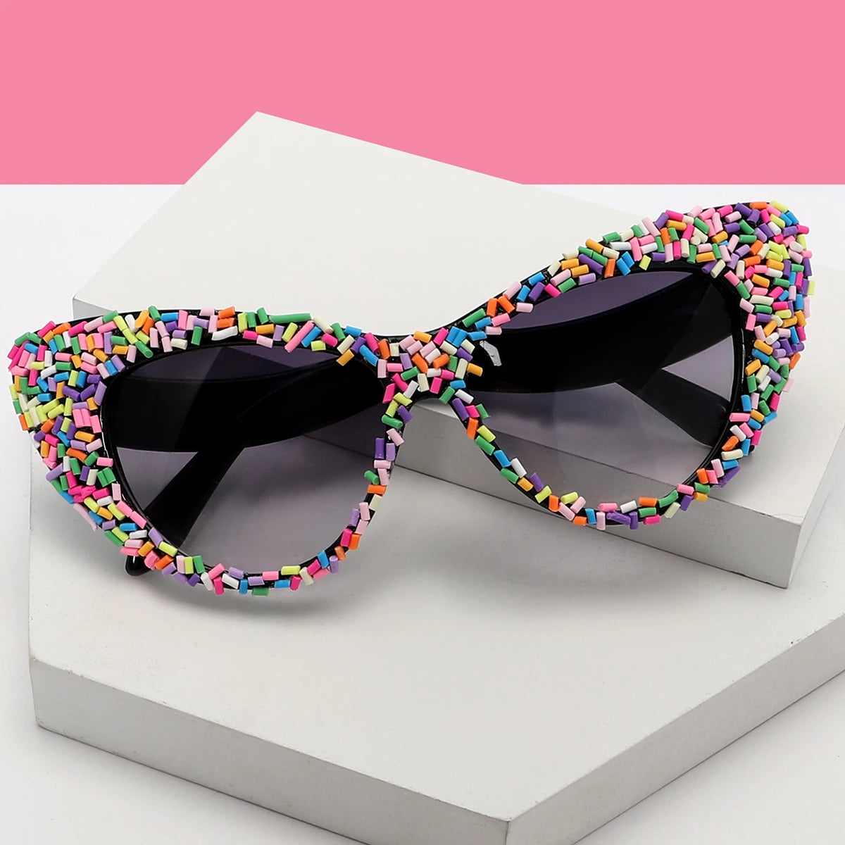 Sprinkles- the Candy Sprinkle Frame Sunglasses 4 Styles