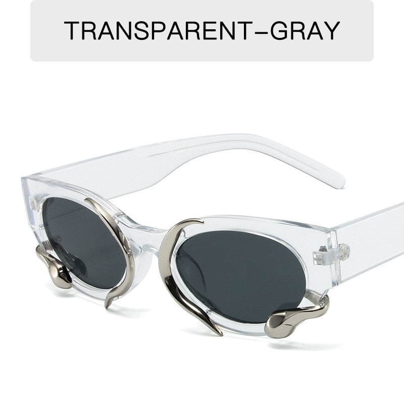 Asp- the Serpent Wrapped Cat Eye Sunglasses