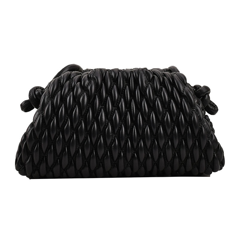 Weave- the Basket Weave Fabric Cord Handbag 4 Colors